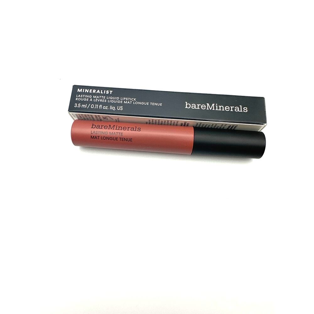 Bare Minerals Lasting Matte Liquid Lipstick .11 fl oz Brave Brand New
